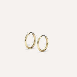 Anna – Coppia Orecchini Cerchio Oro