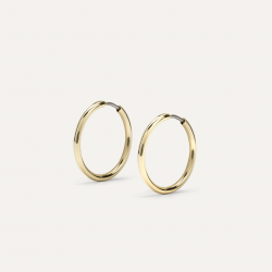 Mara – Coppia Orecchini Cerchio Oro