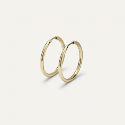 Maria – Coppia Orecchini a Cerchio Oro