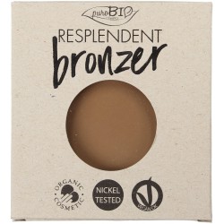 Terra Compatta Resplendent Bronzer Marrone Pallido Matte Refill